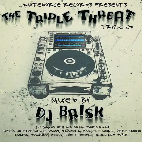 The Triple Threat - mixed by DJ Brisk (2018)