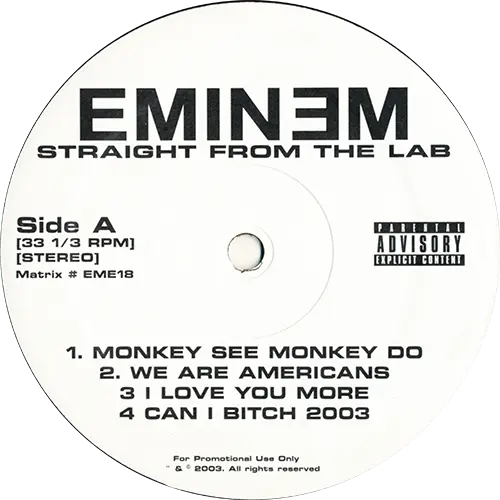 Eminem - Straight From The Lab (2003)