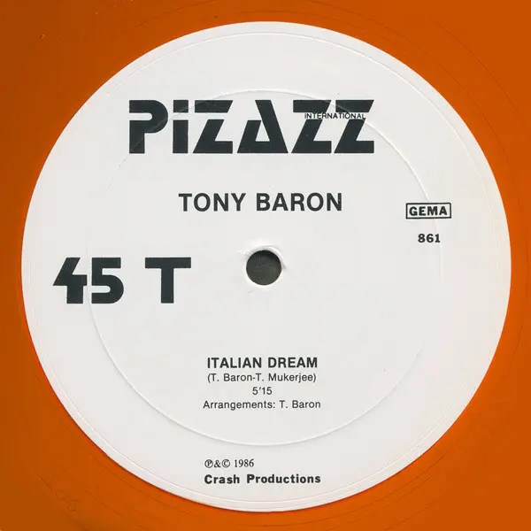 Tony Baron - Italian Dream (1986)