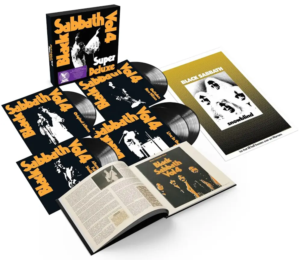 Black Sabbath - Super Deluxe (4 Box Sets) (1970/1972/1975/1976)