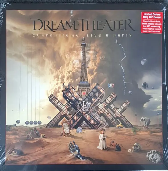 Dream Theater - Quarantieme - Live a Paris (4LP deluxe limited edition)