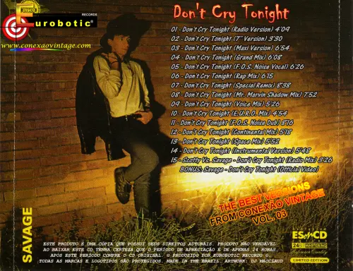 Savage / Don't Cry Tonight (Vintage Versions)