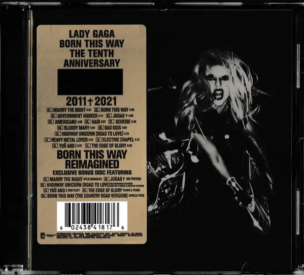 Lady Gaga – Born This Way (The Tenth Anniversary) 2011/2021