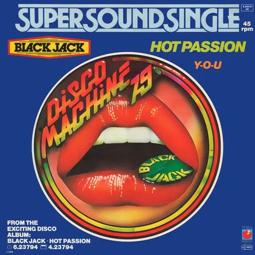 Black Jack - Hot Passion (12'' Single)