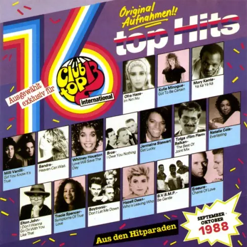Club Top 13 International September/Oktober 1988