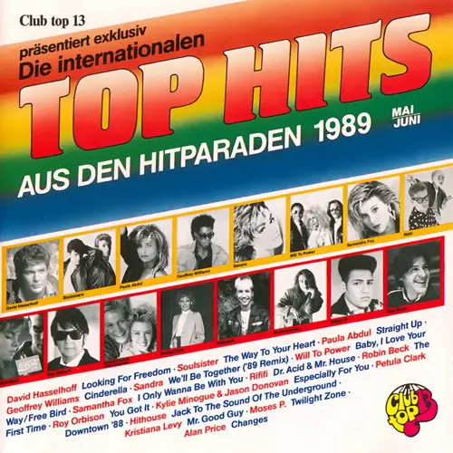 Club Top 13 - Die internationalen Top Hits '89 Mai/Juni